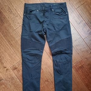 A|X Men's Skinny Biker Jeans